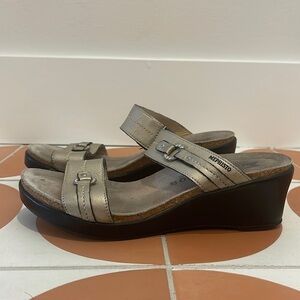 Mephisto Leather Sandals